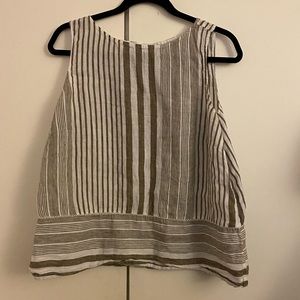 Petite Linen Top